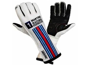 Guantes de carrera Legacy Martini Porsche